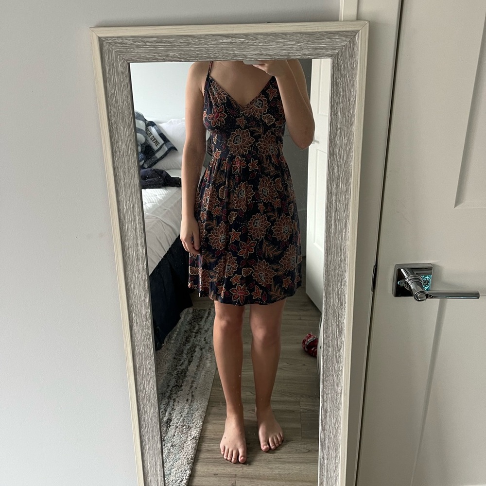 NWT floral Angie mini dress size S